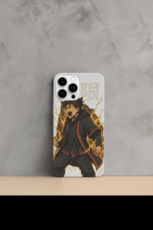 Anime Warrior iPhone 14 Series Case – Premium Sublimation Print
