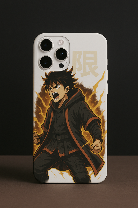 Anime Warrior iPhone 13 Series Case – Premium Sublimation Print