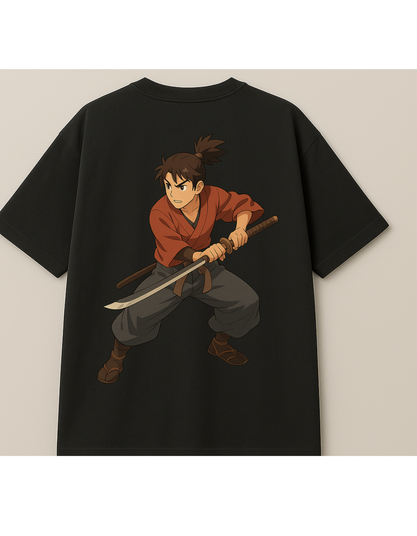 Oversized Black T-Shirt – Streetwear Essential
