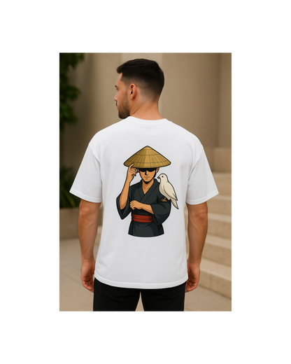 "Ronin Energy" Oversized Tee – For the Lone Warriors 🕊️🥷